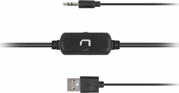 Altoparlantë Natec Cougar NGL-1641 2.0 6W RMS me furnizim USB, të zeza