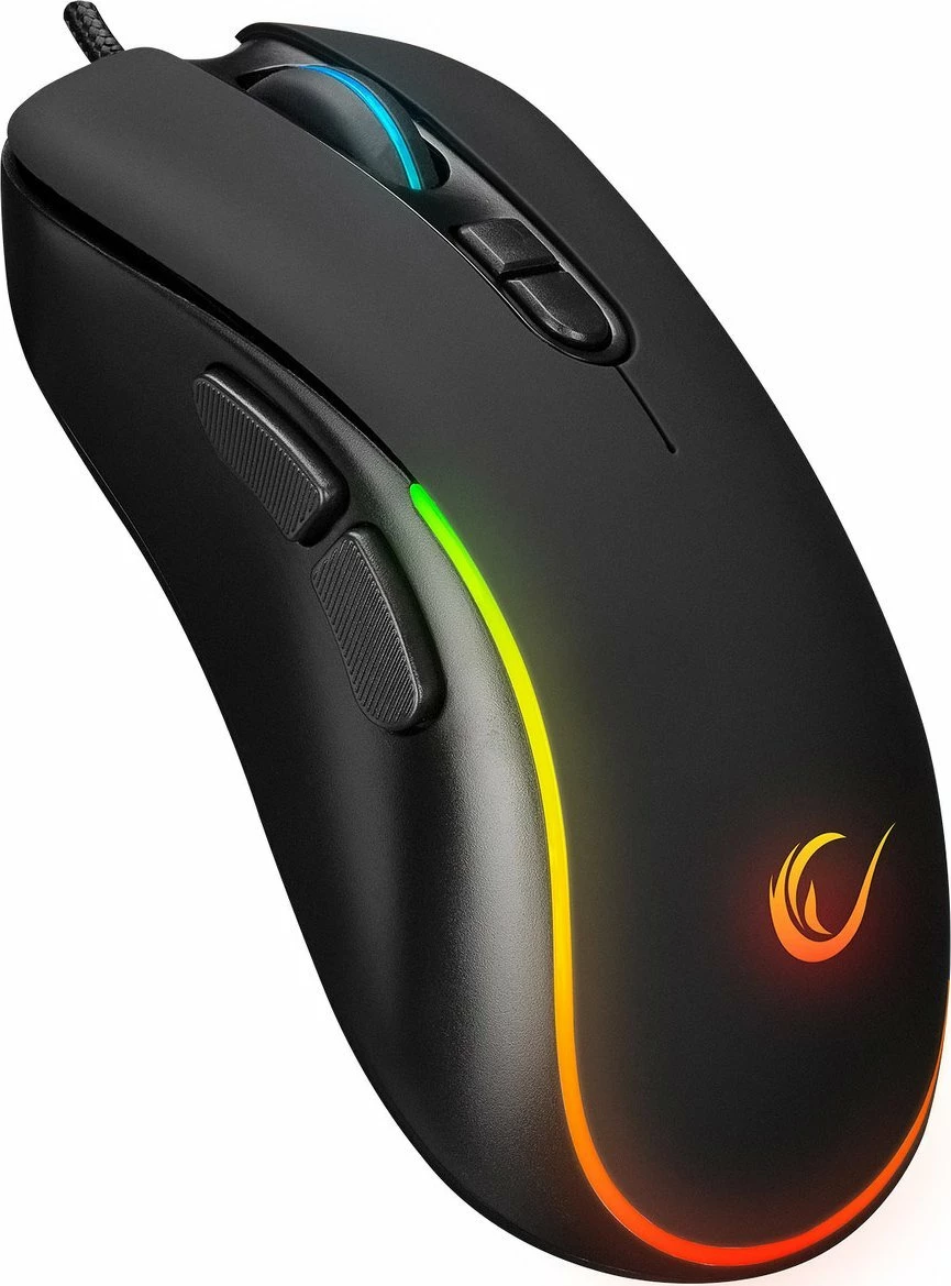 Maus gaming Rampage X-JAMMER SMX-R47 12800 DPI RGB 7 butona me kabllo USB, i zi