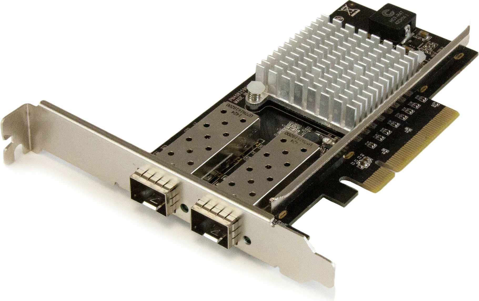 Kartelë rrjeti StarTech 2-Port 10GbE SFP+ PCIe, Intel chipset, e zezë/metalike