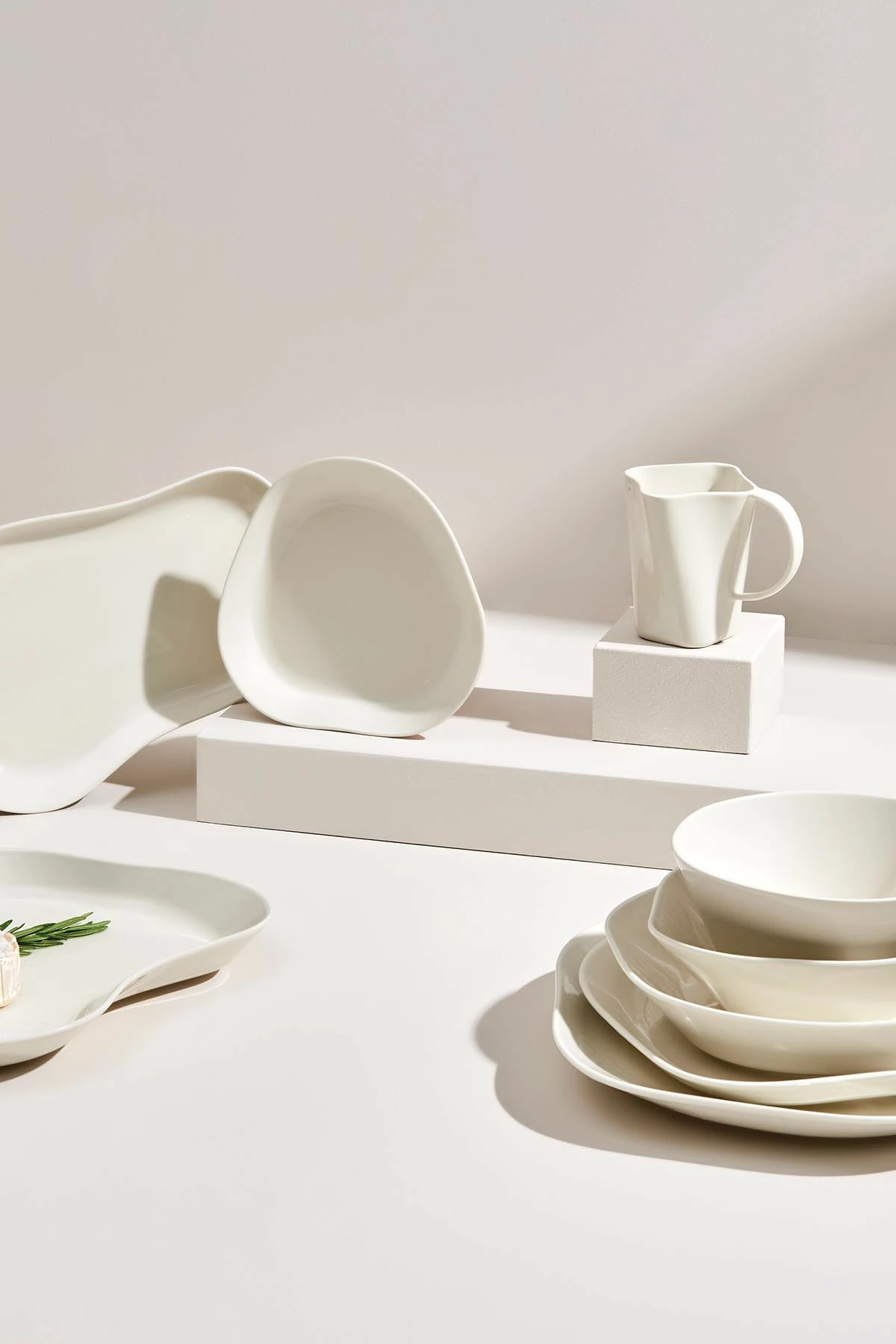 Filxhan porcelani Hermia Concept, krem, SKL01MG0014