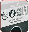 Dosje ordner Herlitz maX.file nature A4, shpinë 8 cm, e zezë