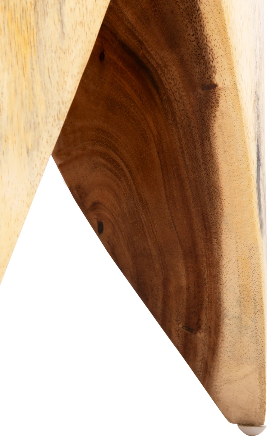 Karrige për bar ONYX FH9755 dru SUAR ngjyrë natyrale-formë kthetra Φ30Χ40Hcm