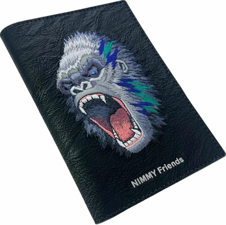 Portofol pasaporte Nimmy Raptor Gorilla, i zi