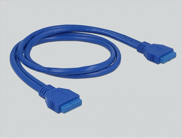 Panel I/O USB DeLOCK 63962 për bay 3.5", USB-C + USB-A, 5 Gbit/s, i zi