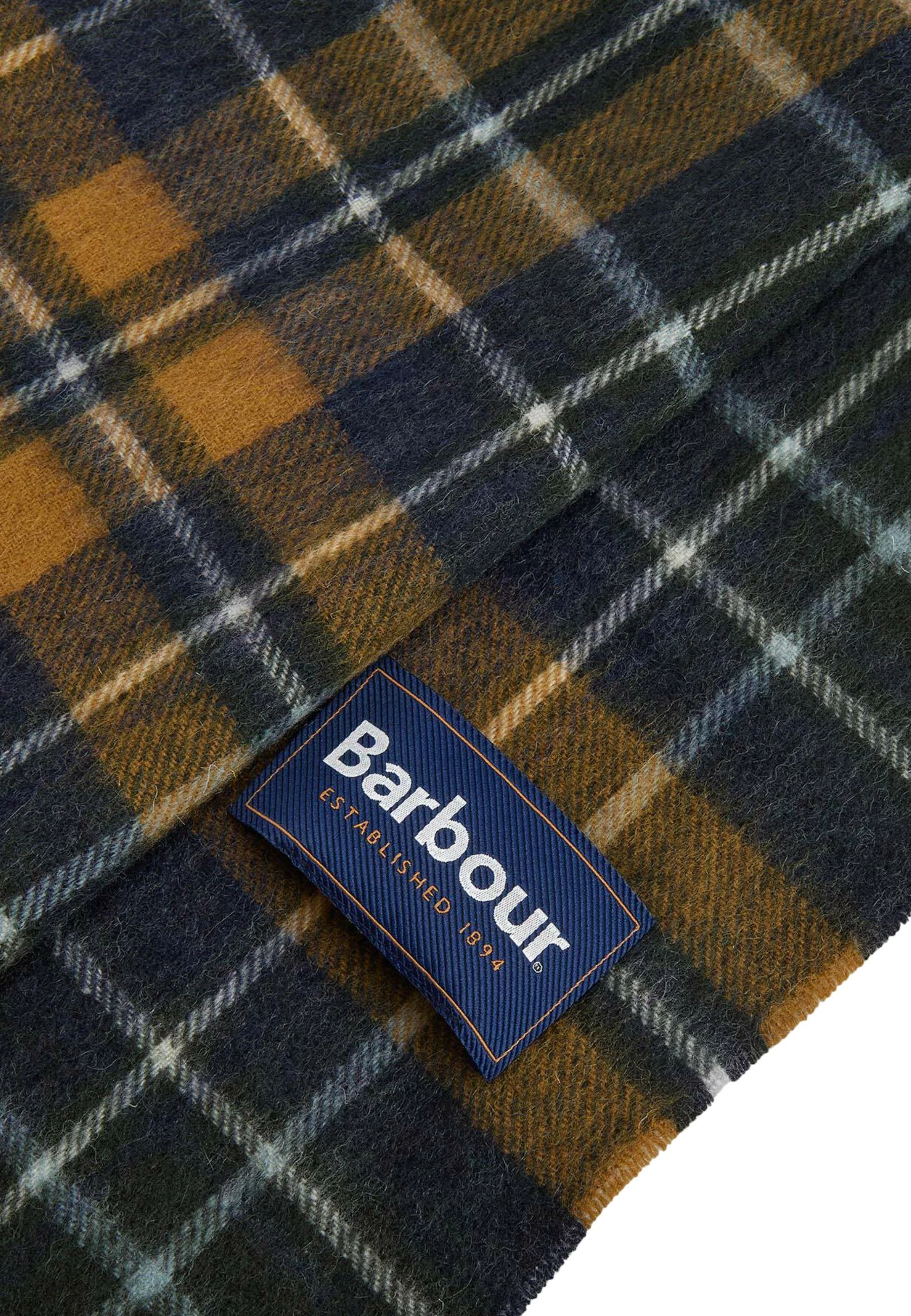 Shall për meshkuj Barbour New Check Tartan 262MUSC0137, bronz