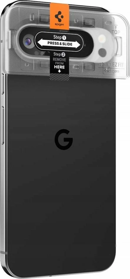 Mbrojtës kamere Spigen Optik.TR "EZ FIT" për Google Pixel 9 Pro XL, x2, transparent