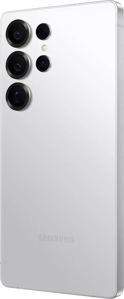 Celular Samsung Galaxy S25 Ultra, 6.9", 12 GB RAM, 256 GB, 5G, Argjendtë, Bardhë