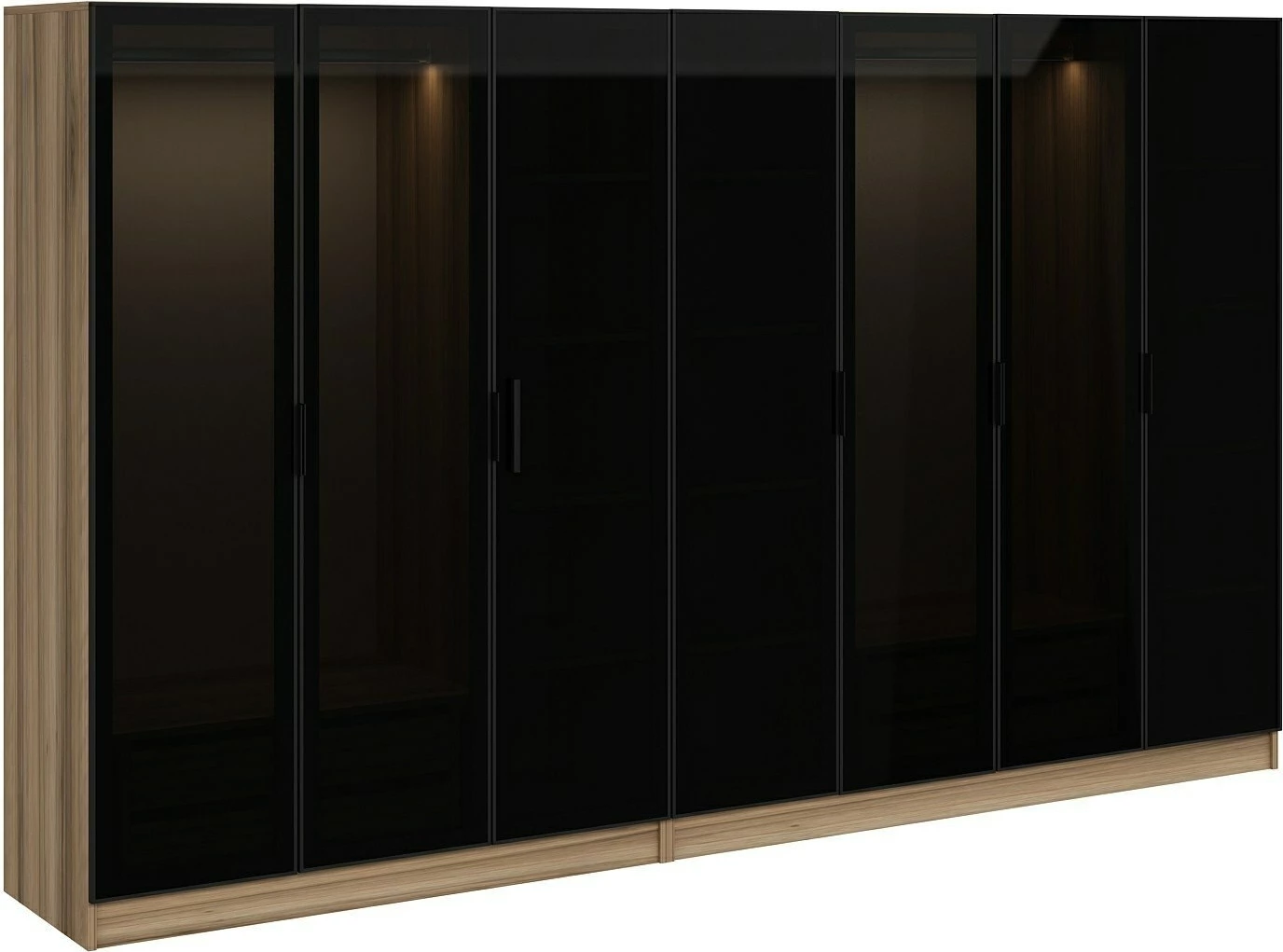 Dollap Skye Decor, ngjyrë fume, 315x210x52cm