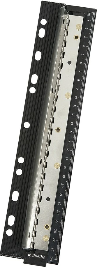 Grusht letre GENIE PP 4M, 4 vrima, metal/plastik, zi