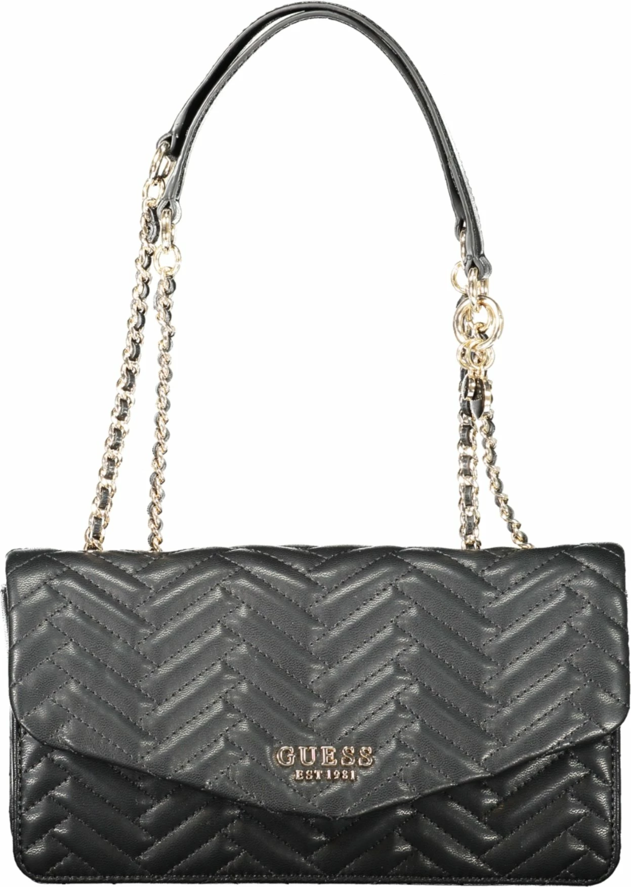 Çantë për femra GUESS JEANS Anning, e zezë