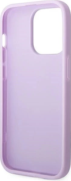 Mbështjellës Guess Saffiano Strap për iPhone 14 Pro Max 6.7", Vjollcë