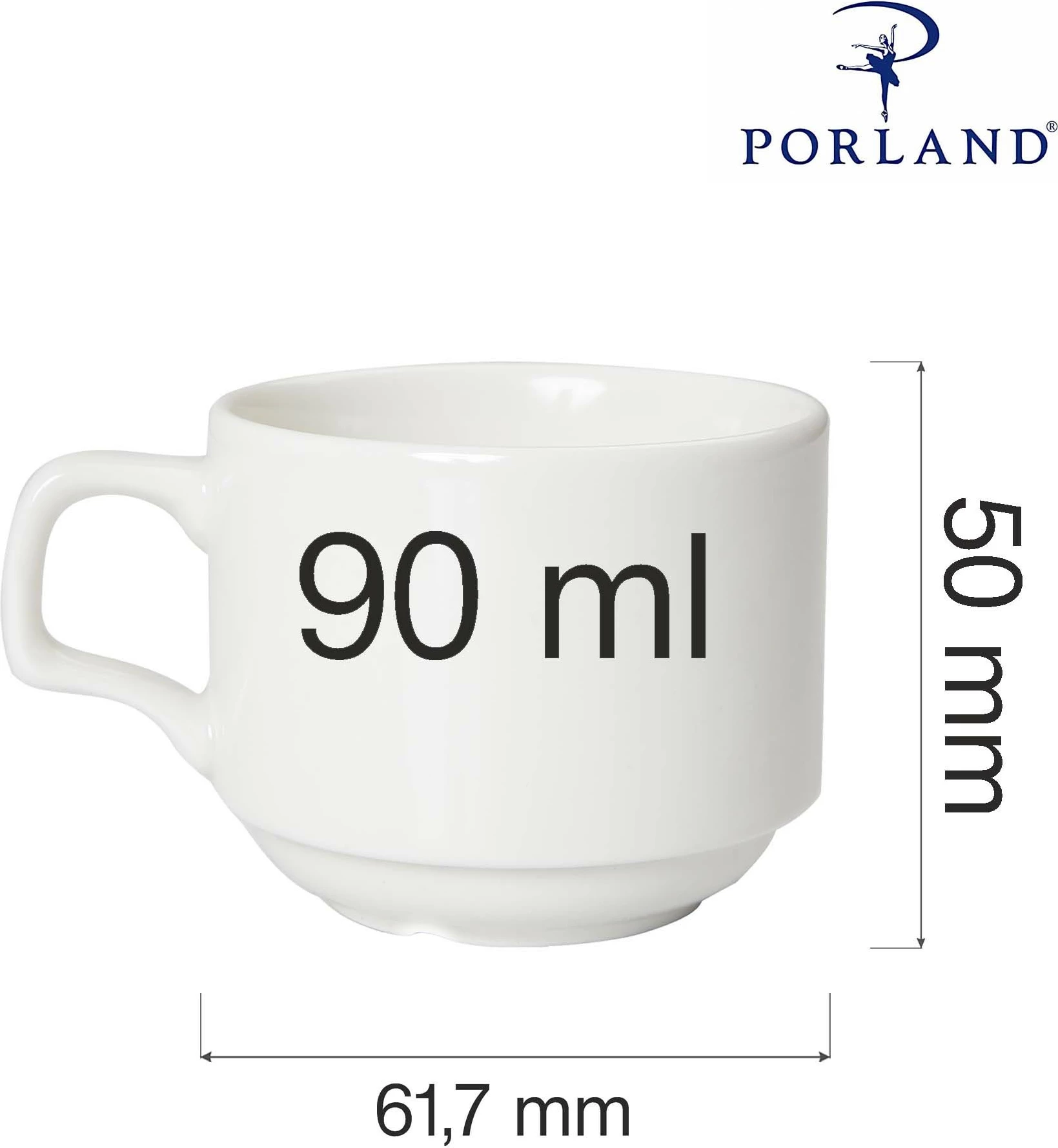 Filxhan Porland Dove 85 ml, krem, set 6 copë