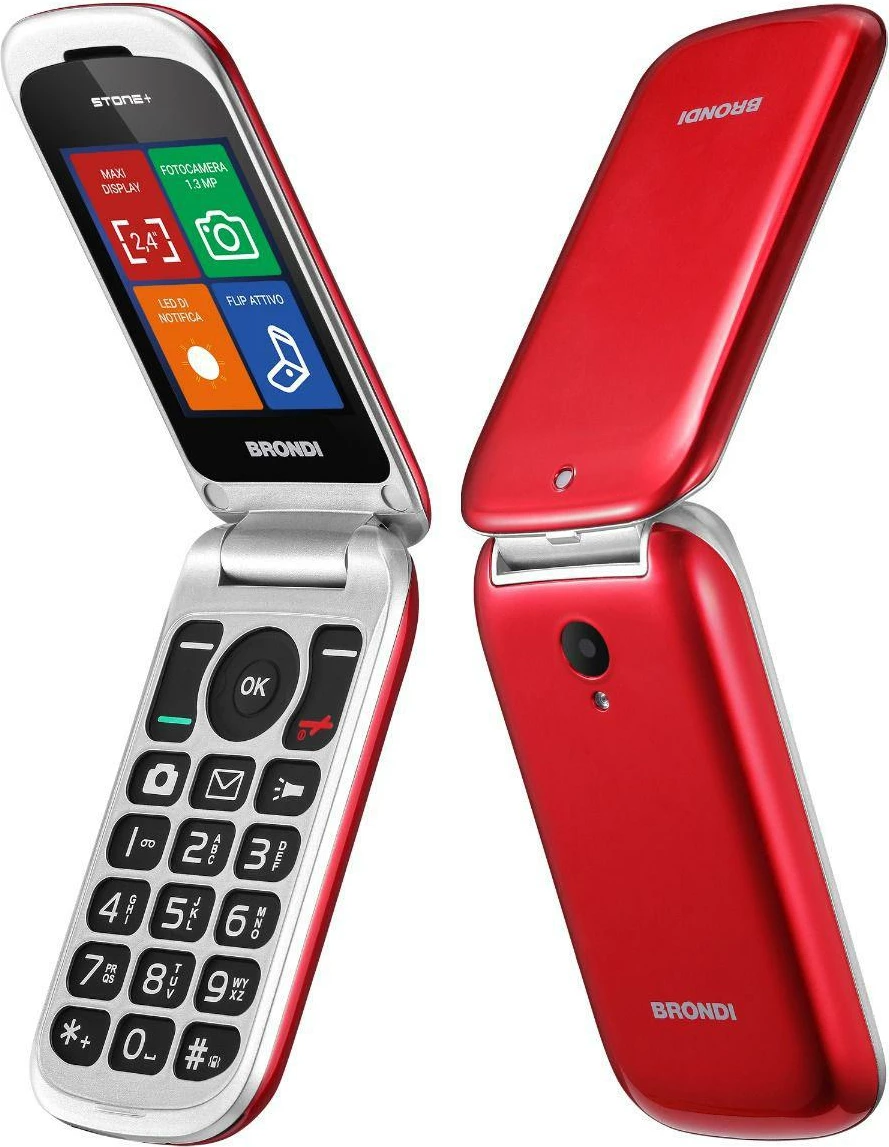 Celular Brondi Stone+ Rosso
