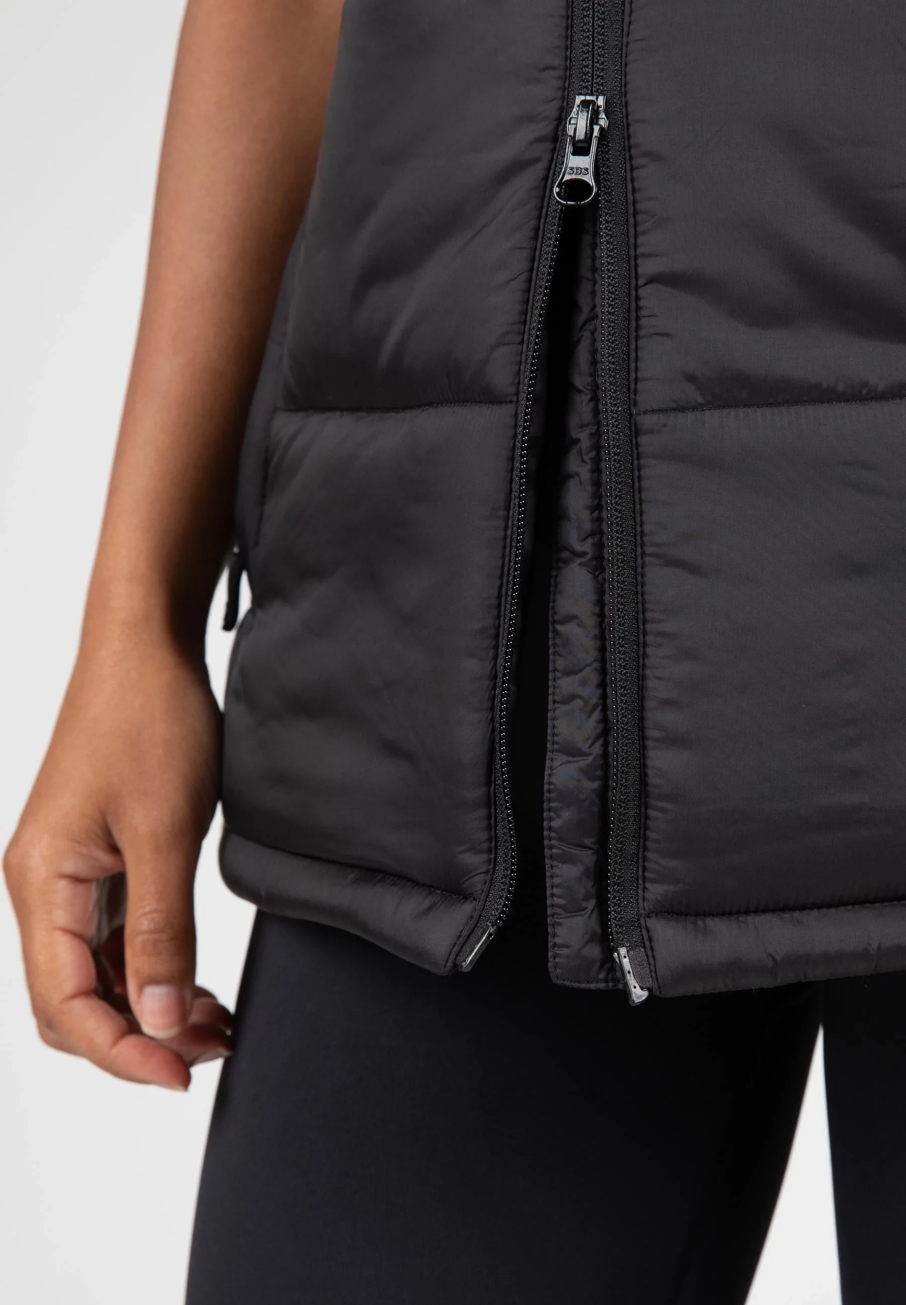 Lucia Puffer Vest - Black [Madhësia: M]