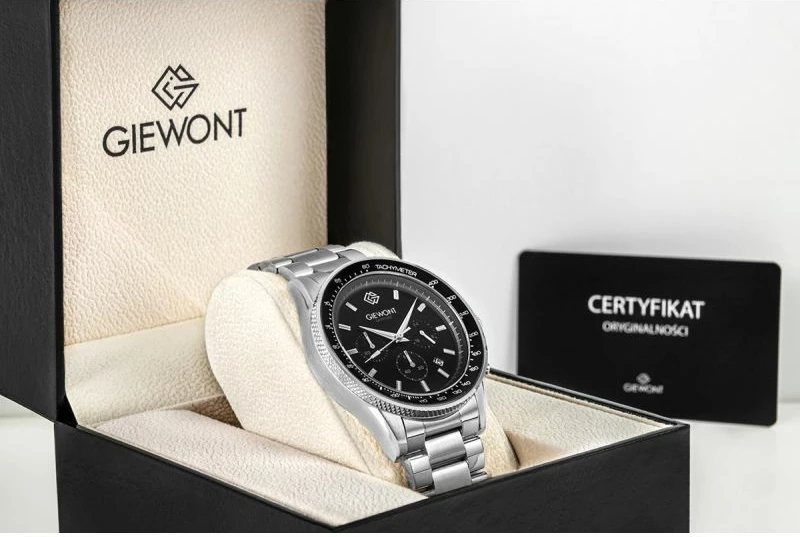 Orë dore për meshkuj Giewont, e zezë