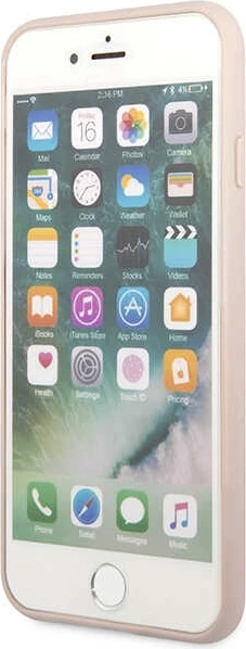 Mbështjellës Guess 4G Stripe për iPhone 7/8/SE 2020/2022, Rozë, Hardcase