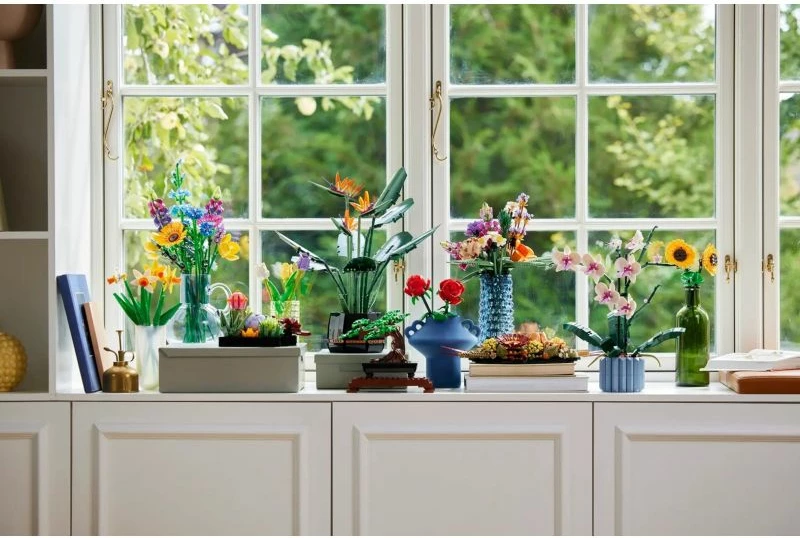 Set LEGO Botanical Collection lule dielli