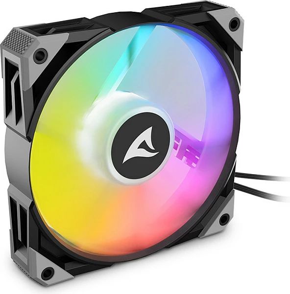 Ventilator kase Sharkoon Rebel F50 PWM 120mm, LED, i zi/gri