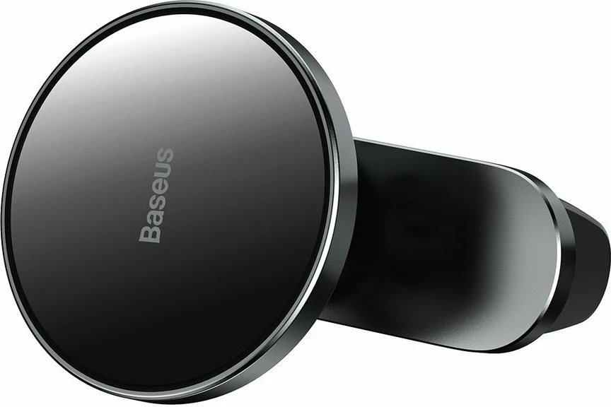 Mbajtës magnetik Baseus WXJN-01 me karikues wireless 15 W, MagSafe, për iPhone, i zi