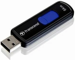 USB flash Transcend JetFlash 760 64GB, USB 3.2, zi, kaltër