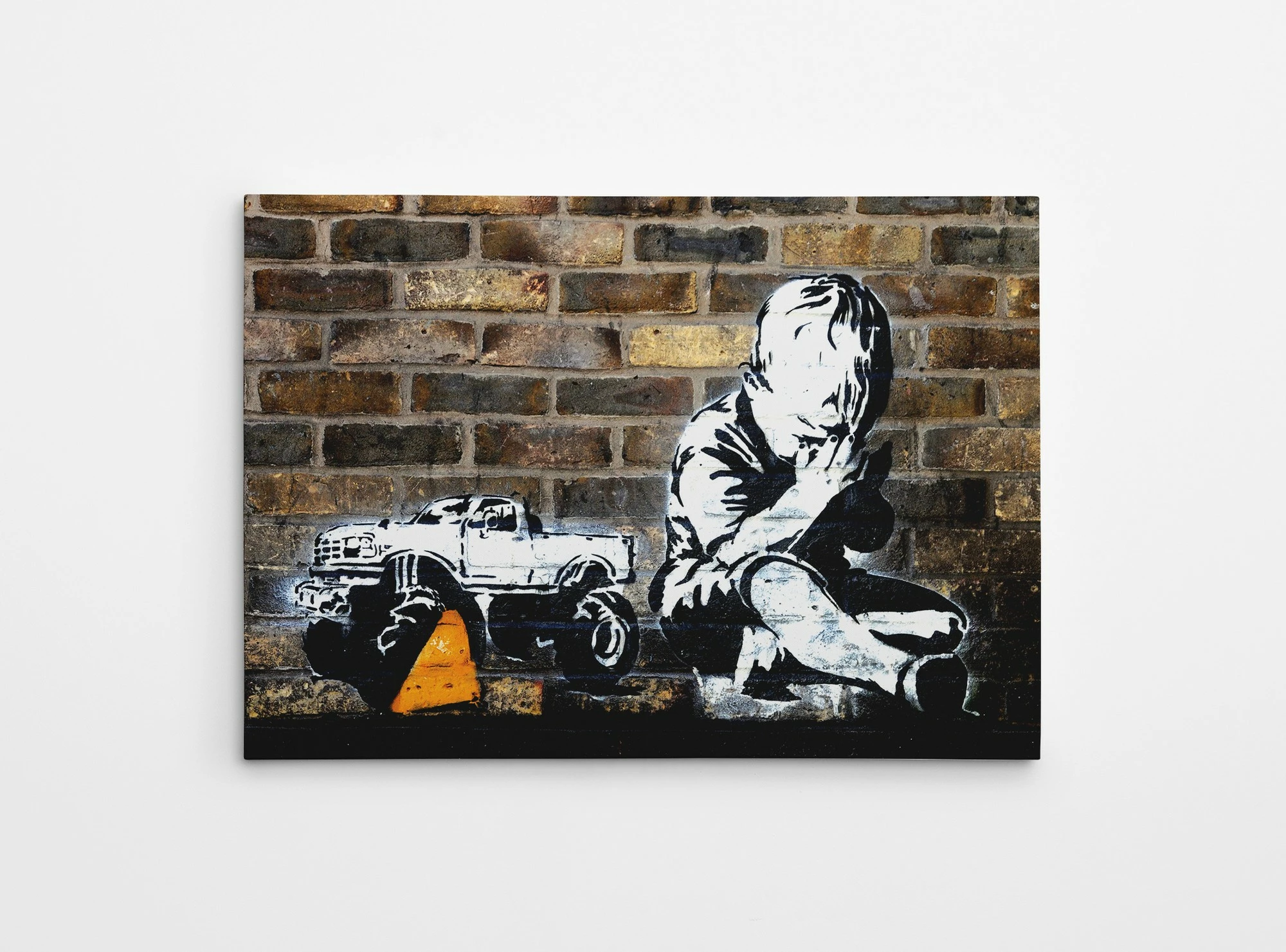 Pikturë dekorative në kanavacë, Banksy, shumëngjyrëshe, WY25, 50x70cm