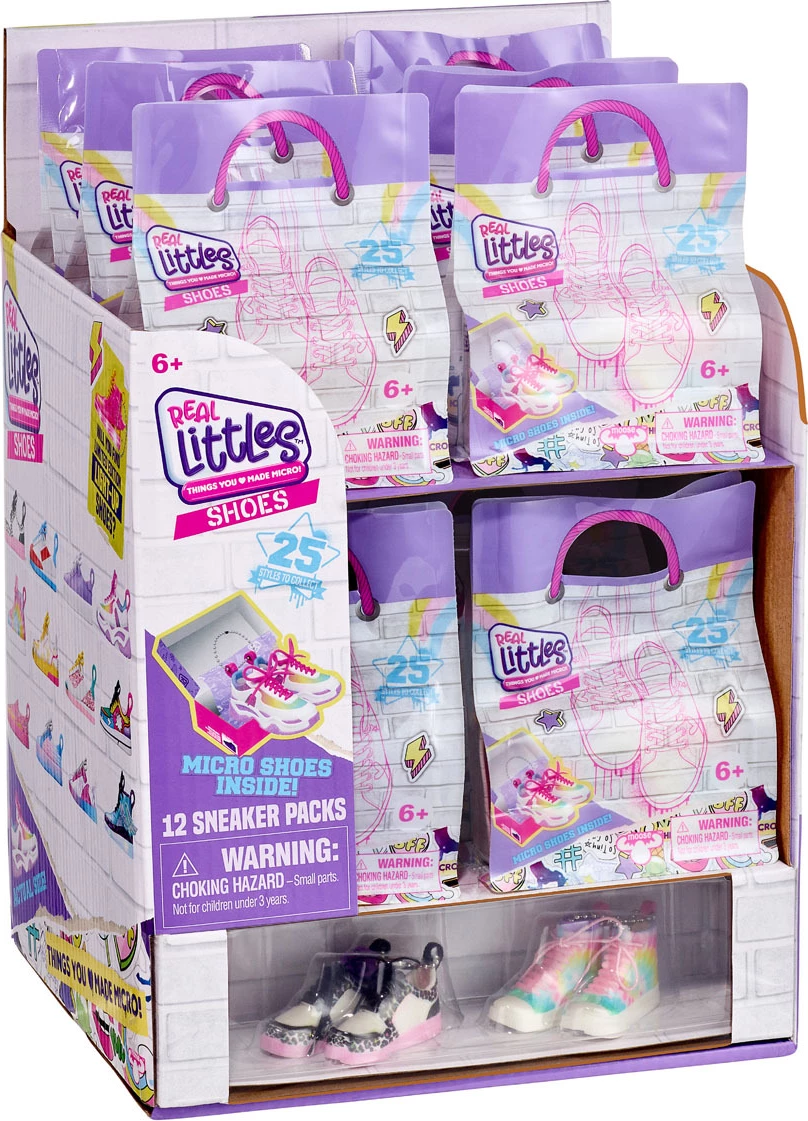 Lodër këpucë Real Littles: Mini Sneaker Pack 