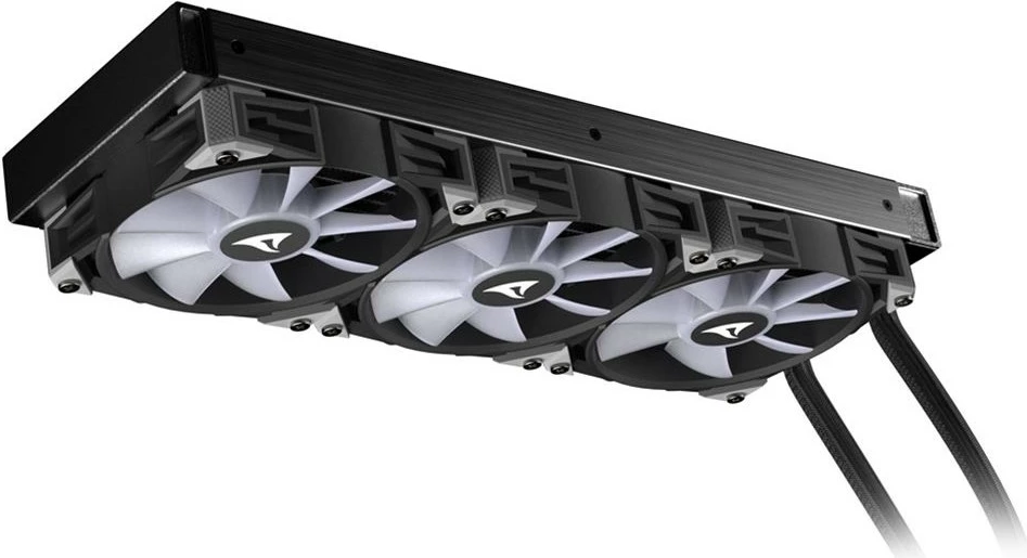 Ftohës uji all-in-one Sharkoon S90 RGB, 3x12cm, për procesor, RGB, i zi