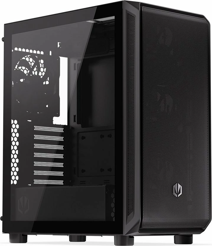 Kasë Endorfy Arx 500 Air (EY2A010), Midi Tower ATX, 5x 140mm PWM, xham i kalitur, e zezë