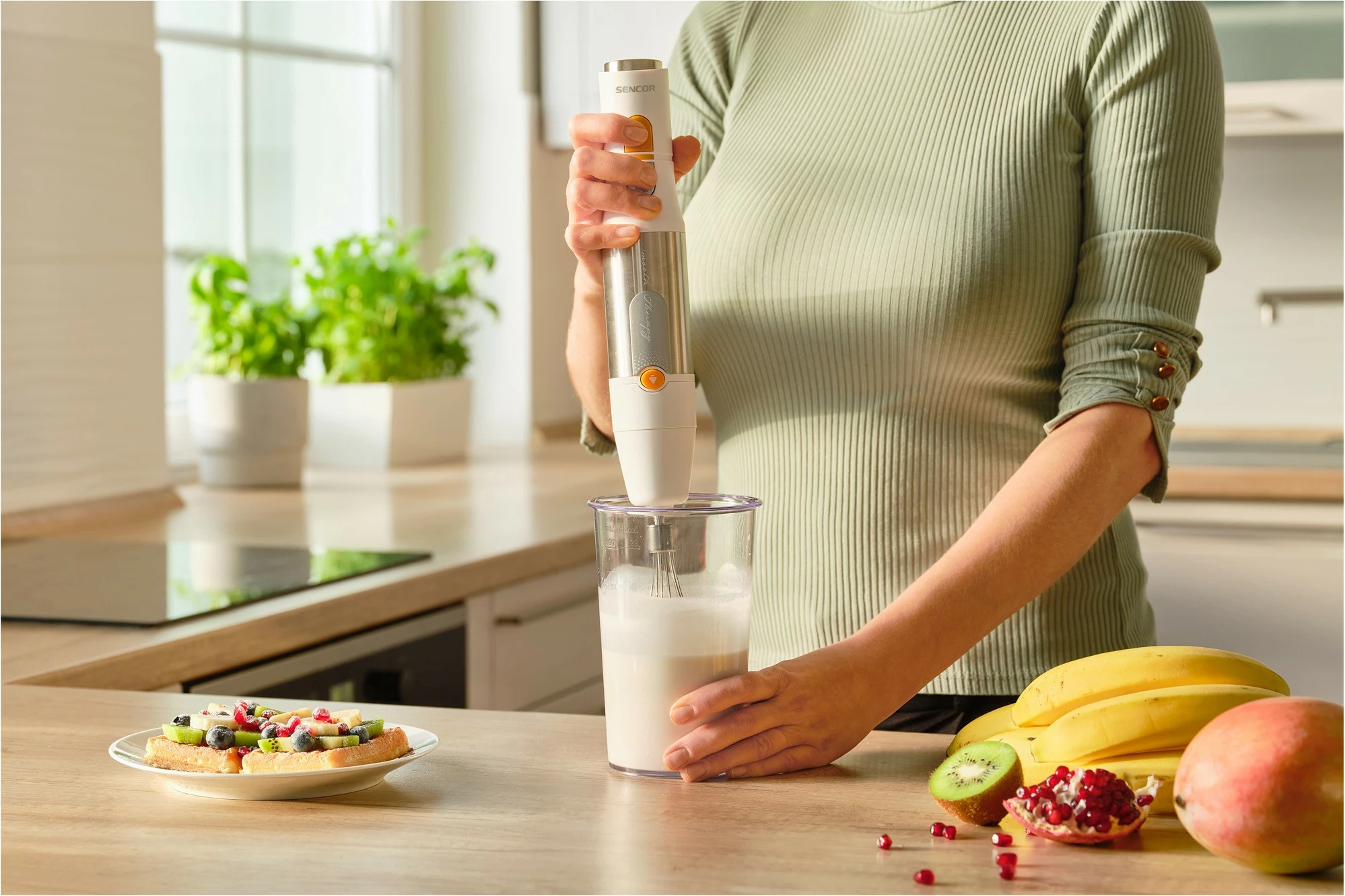 Blender Dore 5n1 Sencor SHB 6301WH, i bardhë