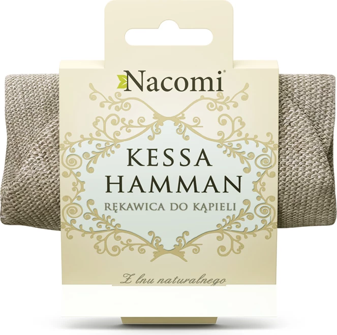 Dorezë eksfoliuese për trup Nacomi Kessa Hammam, 1 copë