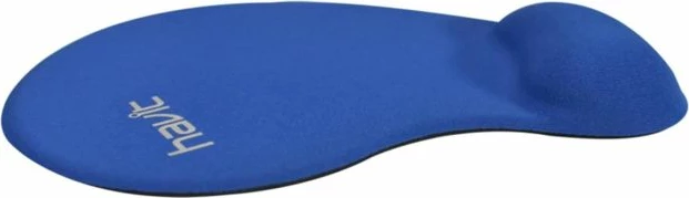 Mauspad HAVIT MP802 me GEL dhe mbështetje për kyç, 190×170 mm, blu