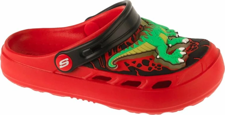 Këpucë fëmijësh Skechers, të kuqe