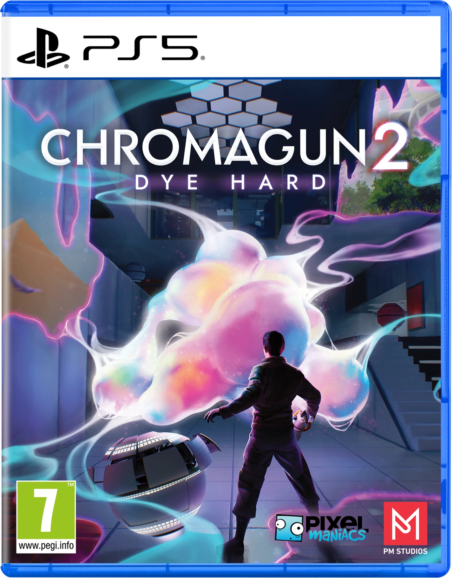 Lojë PS5 PM Studios ChromaGun 2: Dye Hard, PEGI 7, edicion fizik