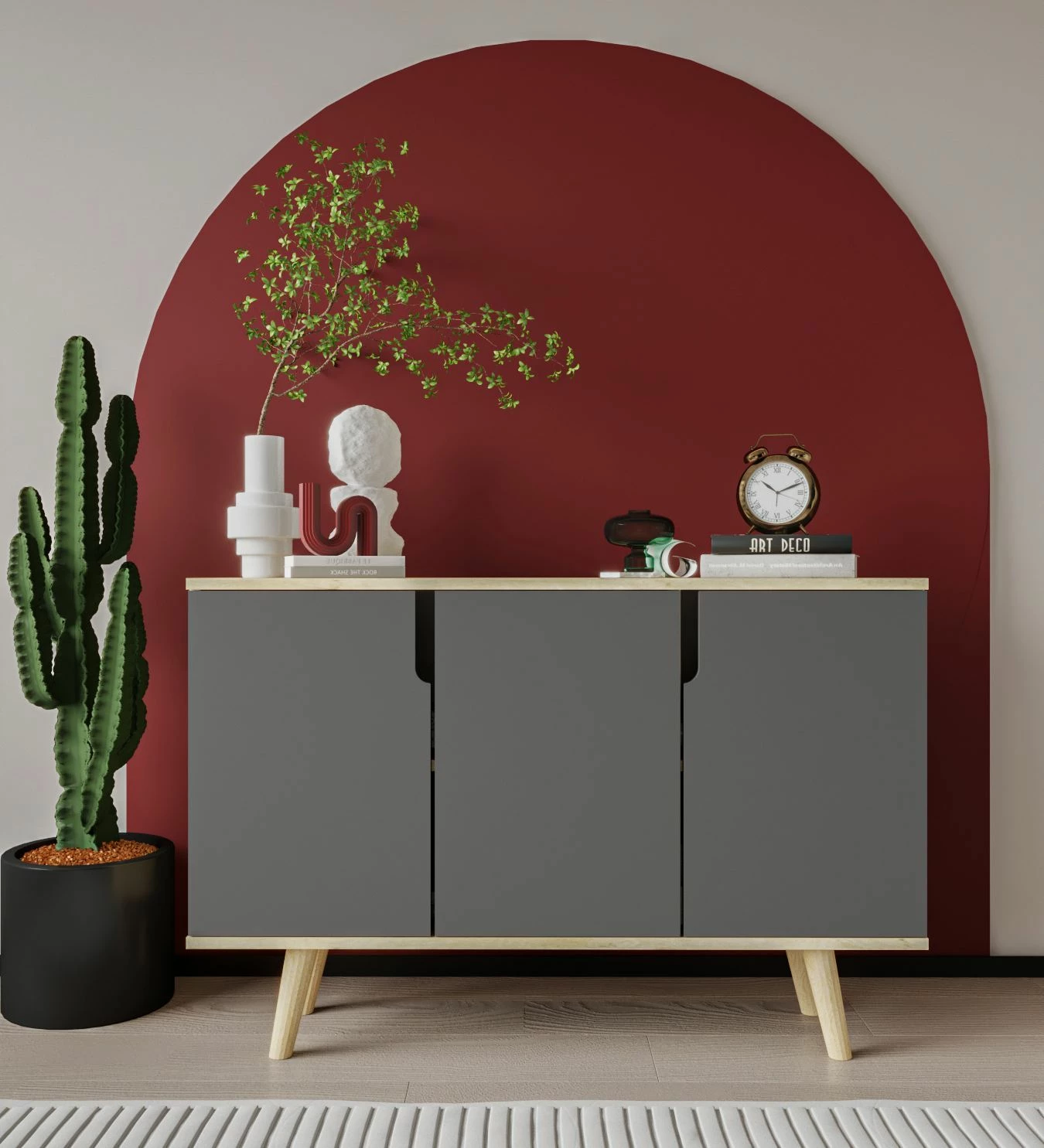 Konsol Skye Decor, Verona 120, lisi safir, antracit