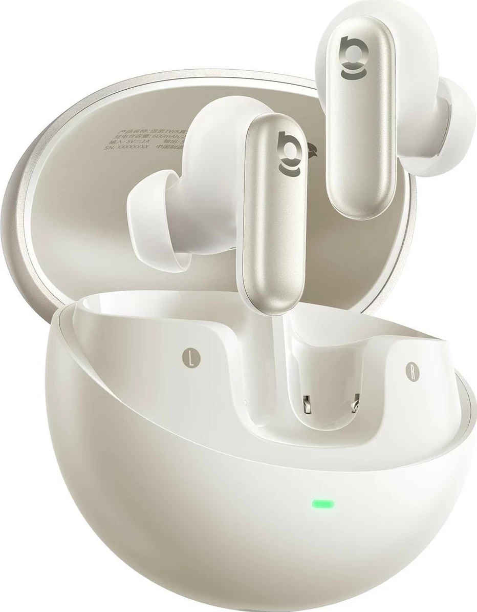 Kufje Baseus Inspire XP1, Bluetooth 6.1, ANC, të bardha