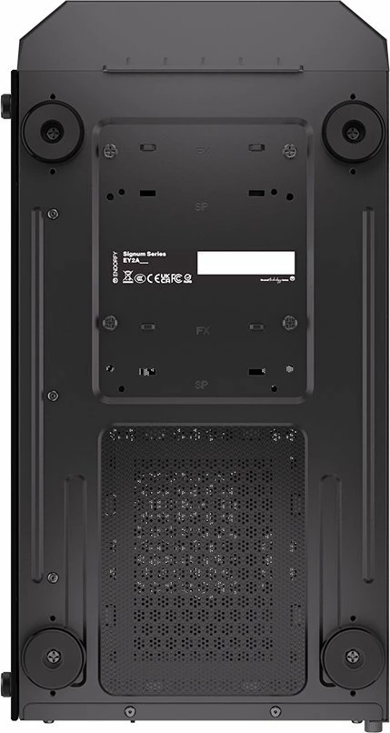 Kasë Endorfy Signum 300 Air EY2A005 Midi Tower ATX/mATX/Mini-ITX, panel anësor xham i kalitur, 4x Stratus 120 PWM fanë, e zezë