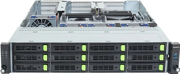 Server barebone Gigabyte R263-ZG0-AAL2 (Rev. 3.x), Rack 2U, Single Socket SP5
