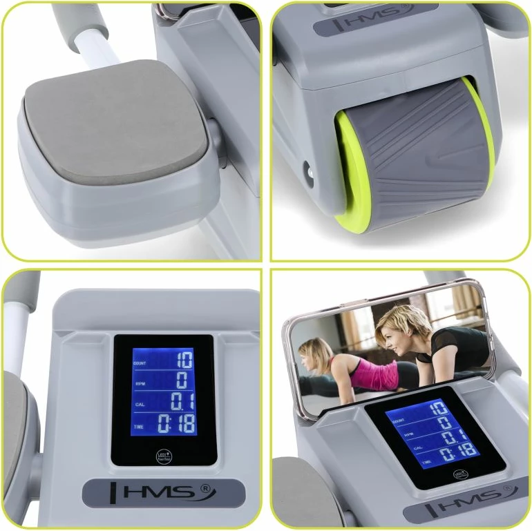 Rrotë automatike fitnesi HMS KA08, gri