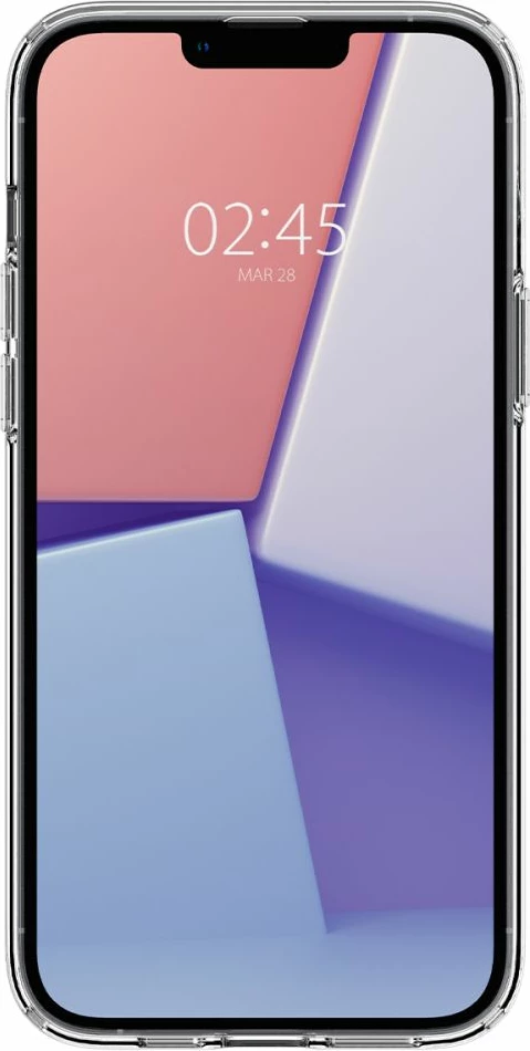 Mbështjellës Spigen Liquid Crystal për iPhone 14 Plus, TPU i hollë me airbag në qoshe, Transparent, 1 copë