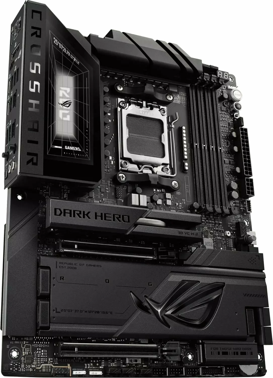 Pllakë amë Asus ROG Crosshair X870E Dark Hero, ATX, DDR5 deri 256GB, WiFi 7/Bluetooth, e zezë