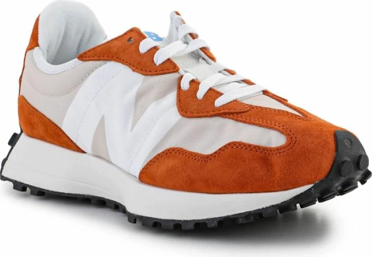 Atlete për meshkuj New Balance, të bardha dhe portokalli [Madhësia: 42.5]