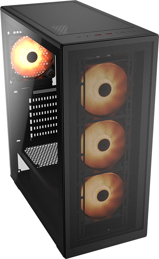 Kasë COUGAR MX220 RGB Mid Tower, e zezë
