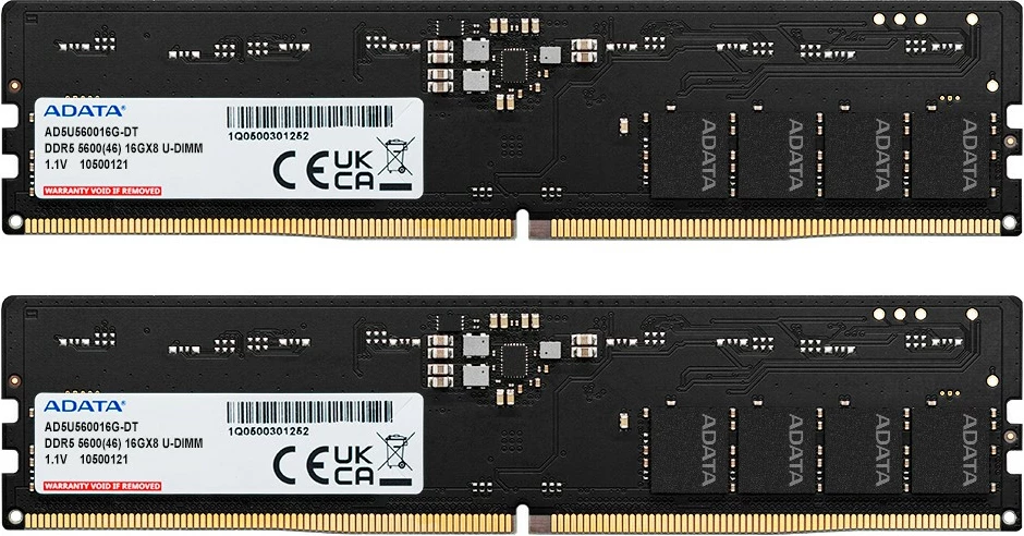 RAM Memorje ADATA Premier Tray 64GB (2x32GB) DDR5 5600MHz, e zezë