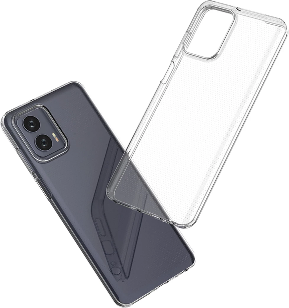 Mbështjellës Hurtel Ultra Clear 0.5mm për Motorola Moto G73 5G, Transparent