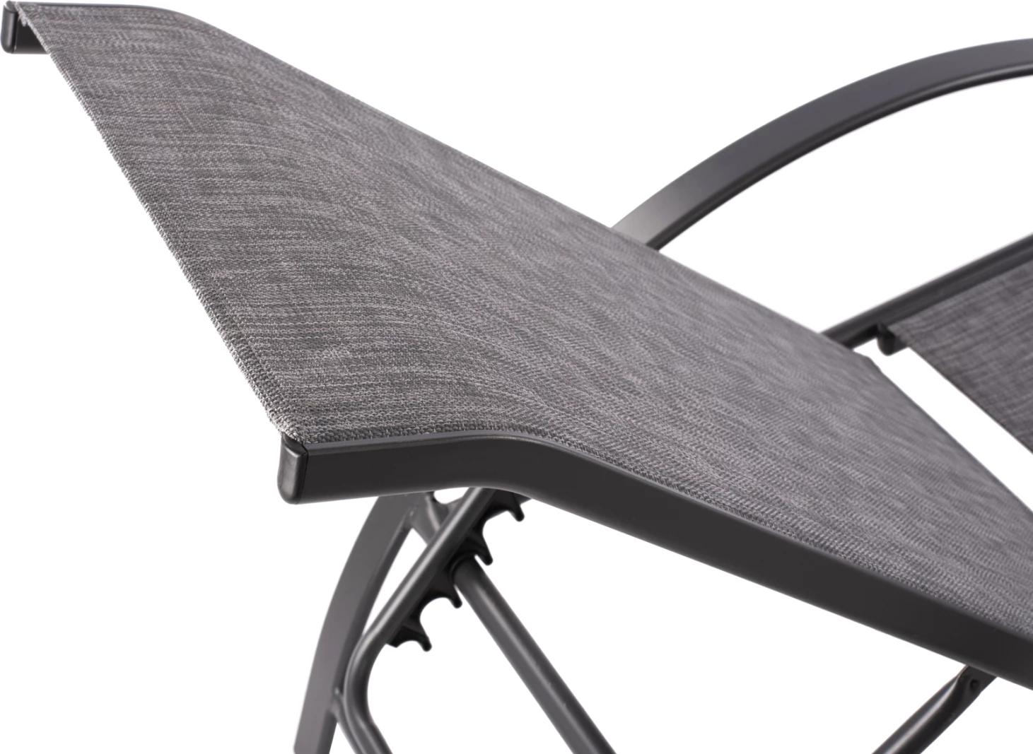 Shtrat dielli alumini gri me tekstilene gri FH5133.01 194x54-66x30 cm 6