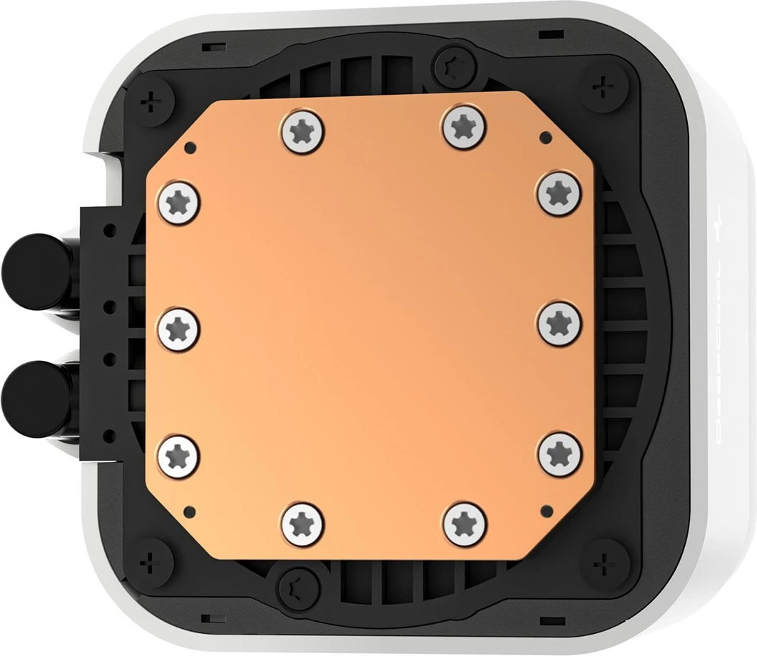Kasë ftohëse me ujë DeepCool LQ360 WH, 3x12 cm, RGB, e bardhë