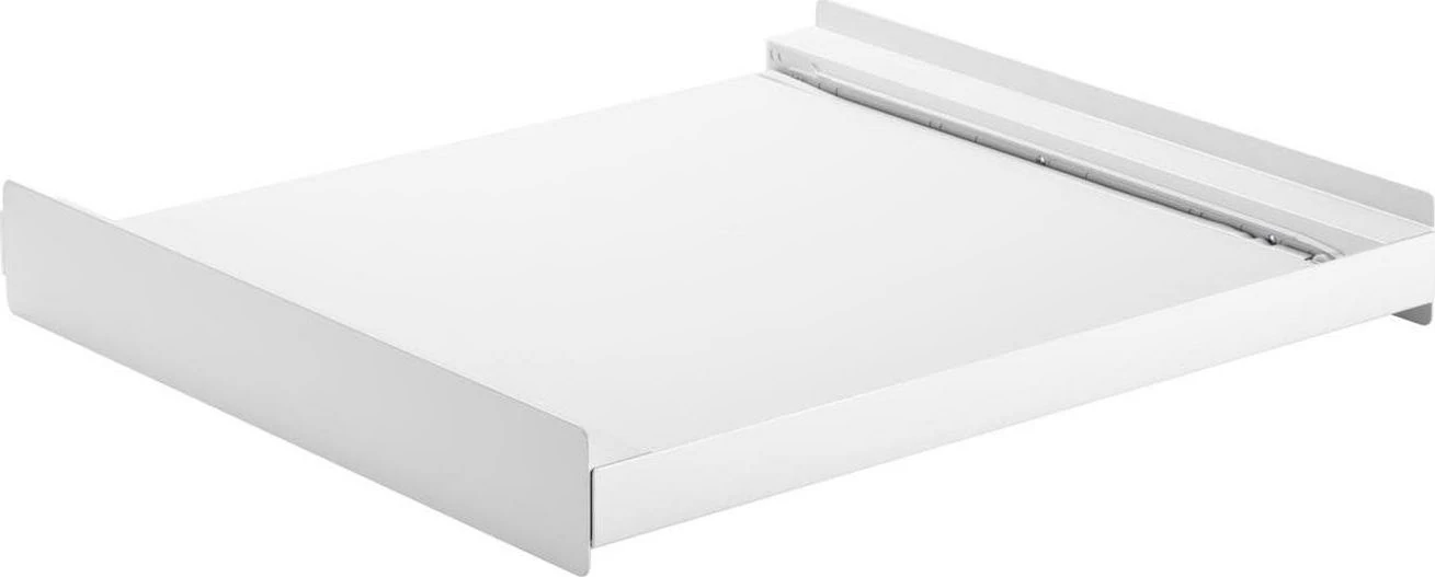 Konektor lavatriçe-tharëse Maclean MC-890 60x53cm, raft tërheqës, max 60kg, i bardhë