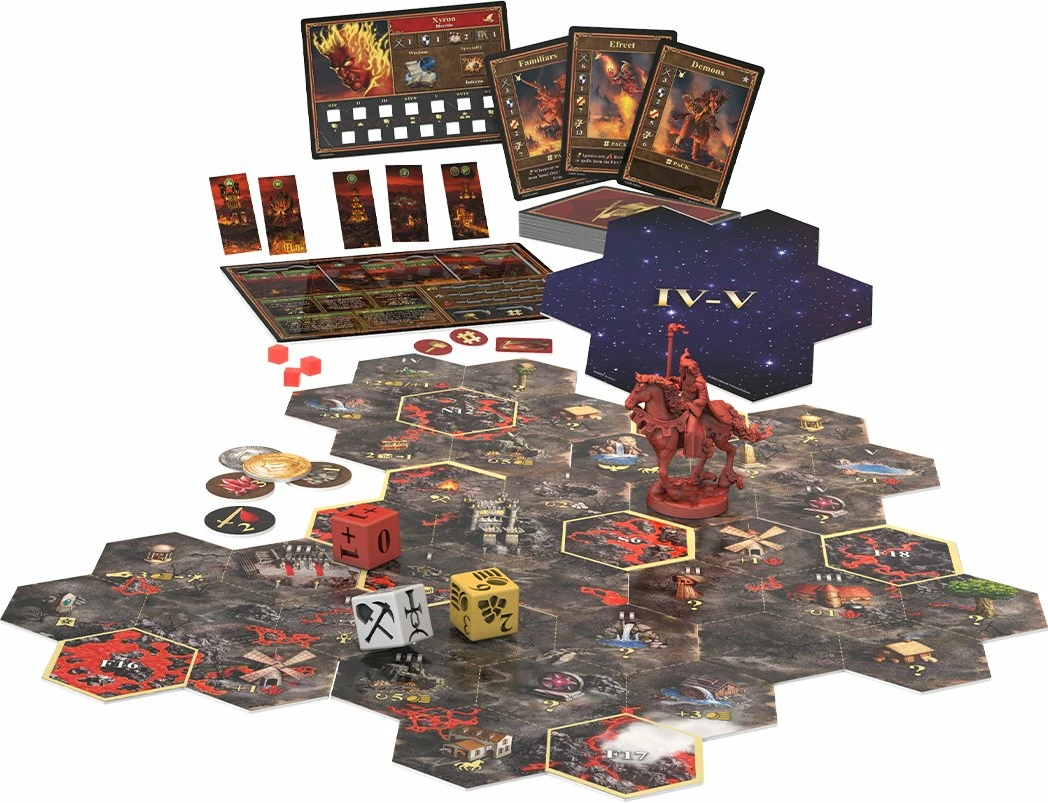 Shtesë lojë tavoline Archon Studio Heroes of Might and Magic III: Inferno, 1-4 lojtarë, 120 min, Polonisht