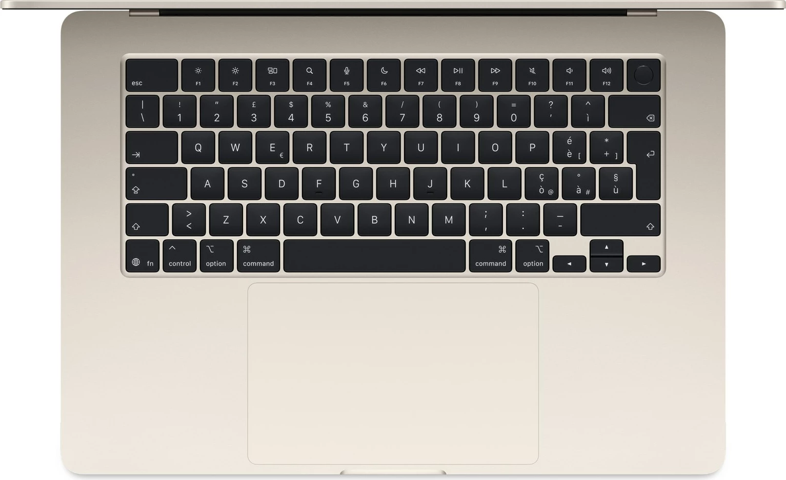 Laptop Apple MacBook Air M4, 15.3", 16 GB RAM, 512 GB SSD, Bezhe