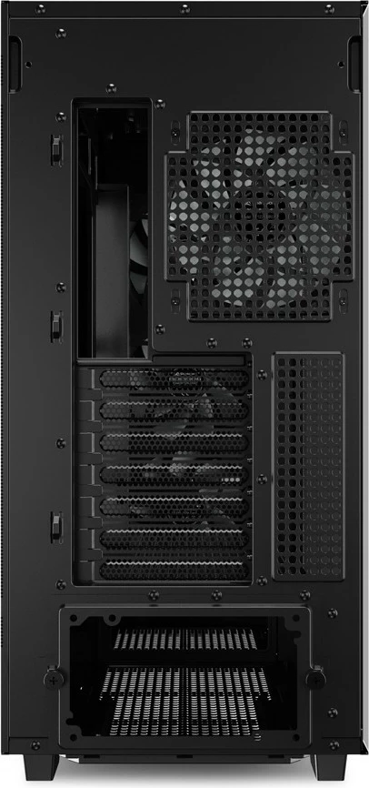 Kasë Sharkoon Rebel C50 RGB, Full Tower, e zezë, xham i temperuar, RGB